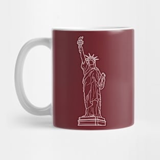 Liberty Freedom Statue New York City Landmark Mug